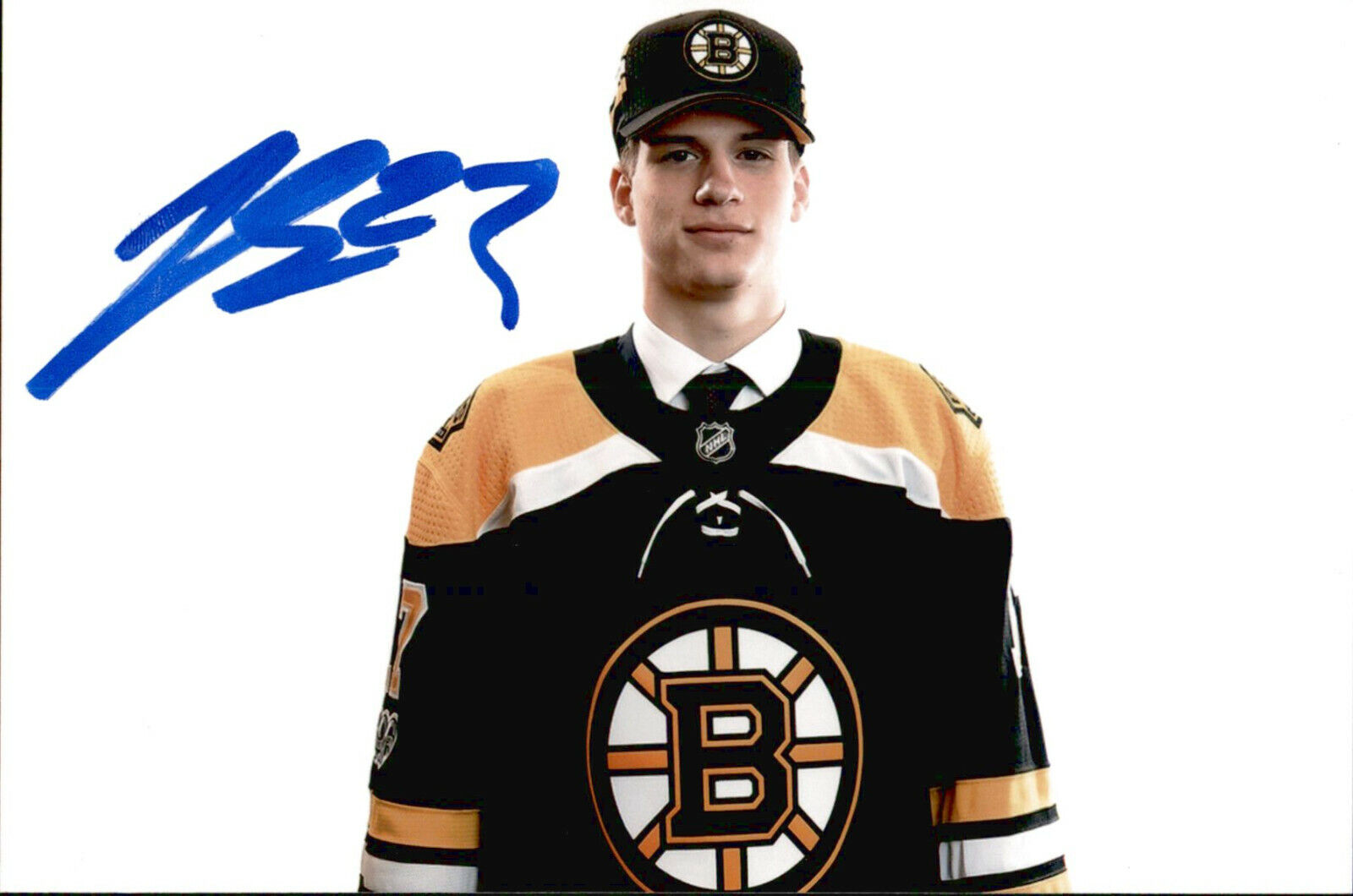 Jack Studnicka SIGNED autographed 4x6 Photo Poster painting BOSTON BRUINS #3