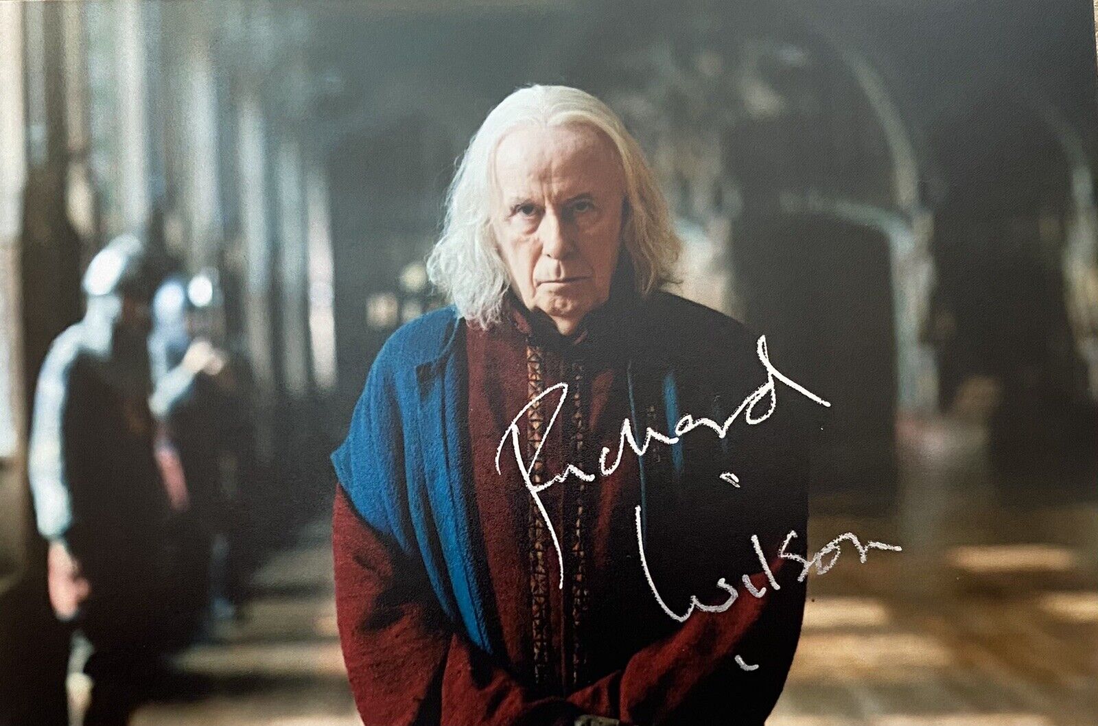 Richard Wilson Genuine Hand Signed Merlin 6x4 Photo Poster painting 2