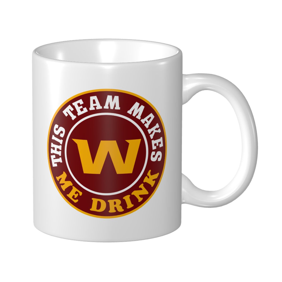 Washington Commanders Makes Me Drink Mug