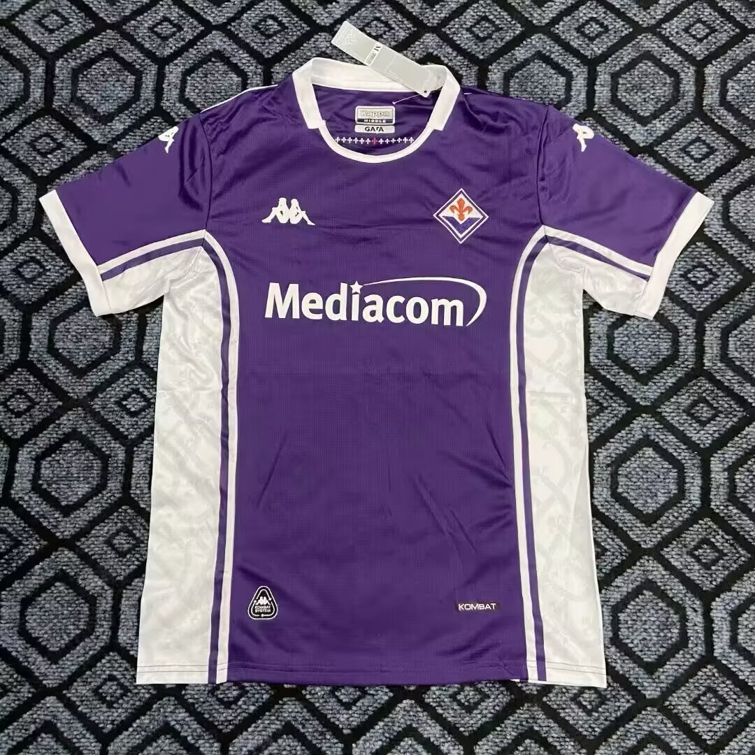 25/26 Florence Fiorentina Home Thai Version Football Shirt