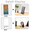 2-Pack Acrylic Peacock Diamond Art Phone Stand & Mirror Kit for Beginner Adult