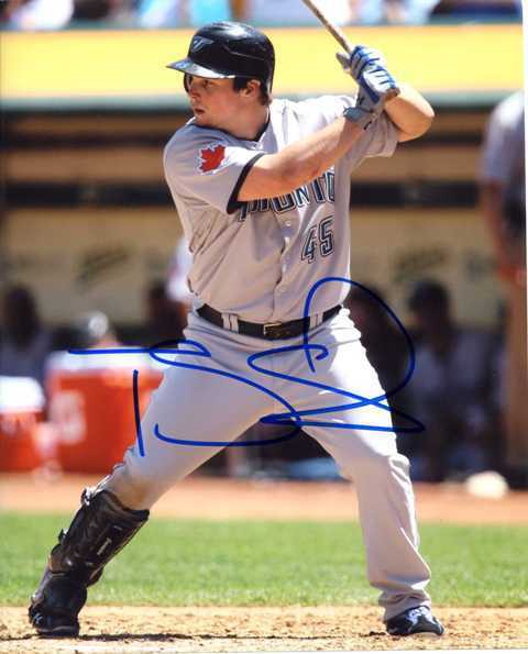 Travis Snider Toronto Blue Jays Autographed Signed 8x10 Photo Poster painting CFS COA