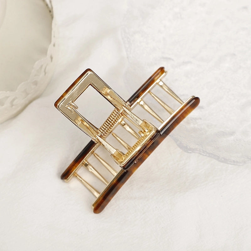 Women’s Classic Style Geometric Alloy Acetic Acid Sheets Hair Claws