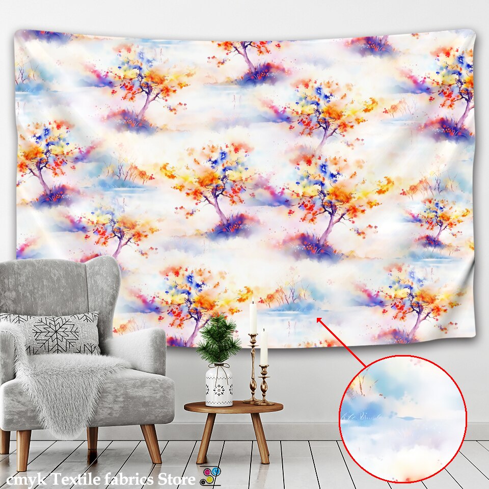 

Wall Tapestry - Flower Painting Botanical-150*130cm, 501 Original