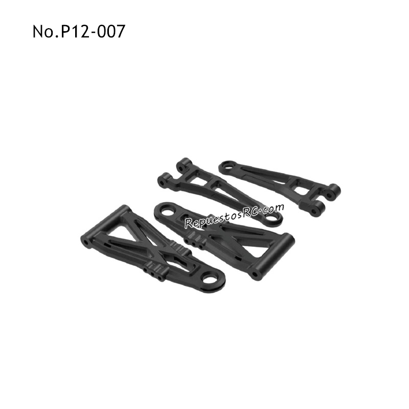 UDIRC UD1201 Piezas para coches RC Brazo Oscilante Delantero P12-007