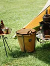 20L Camping Trash Can Garbage Bucket Large Capacity with Lid Camping Accessories