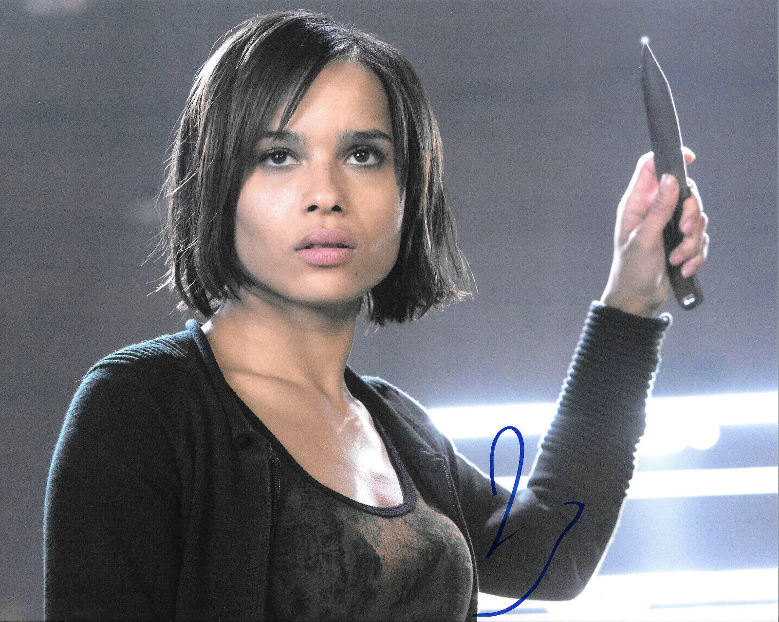 GFA Divergent Movie * ZOE KRAVITZ * Signed 8x10 Photo Poster painting AD5 COA