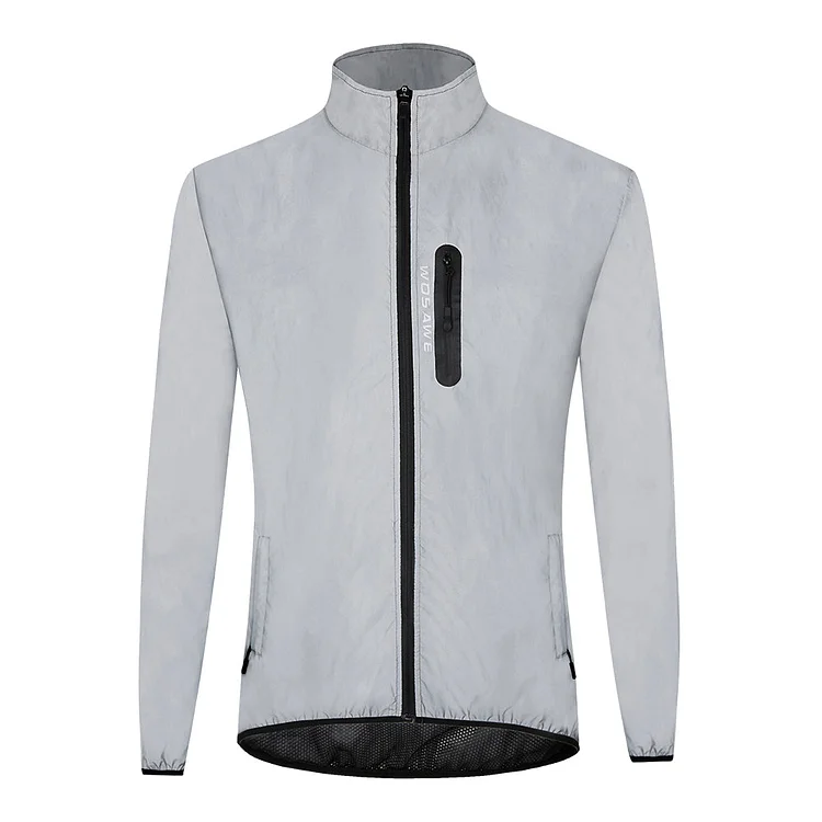 Men's Full Reflective Jacket Waterproof Windproof Coat