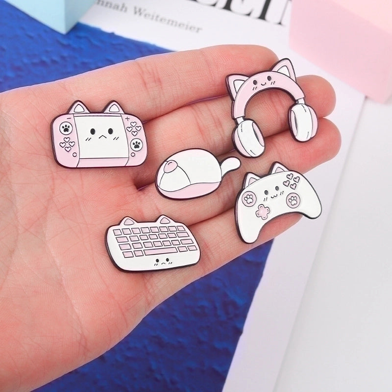 Fashion Pin Cartoon Alloy Plating Women’S Brooches