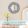 DIY Diamond Painting Special Shaped Crystal Makeup Mirror Kit