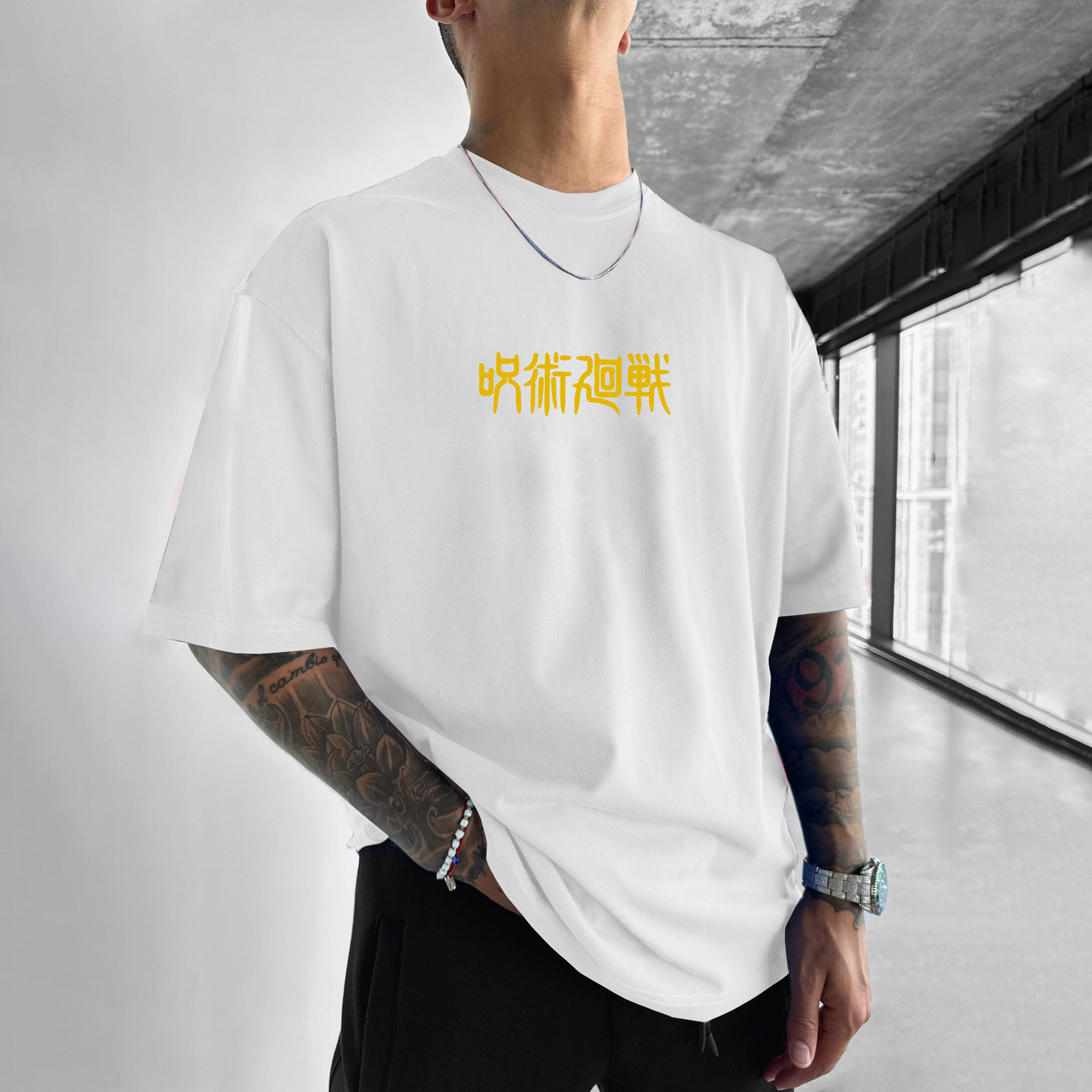 Casual Loose Anime Character Buddy T-Shirt