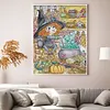 Magic Girl-14CT Stamped Cross Stitch 28*38cm/11.02*14.96in tapestrymarket