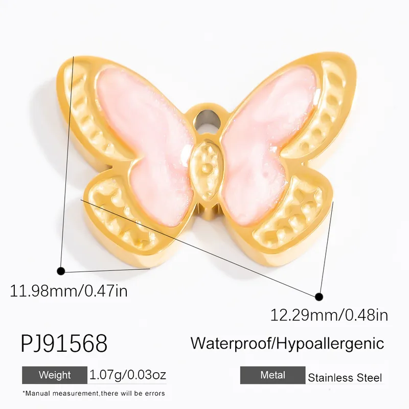 1 Piece 2 PCS/Package 3 PCS/Package 14.24*15.67mm 304 Stainless Steel Heart Shape Bow Knot Pendant Chain Jewelry Accessories