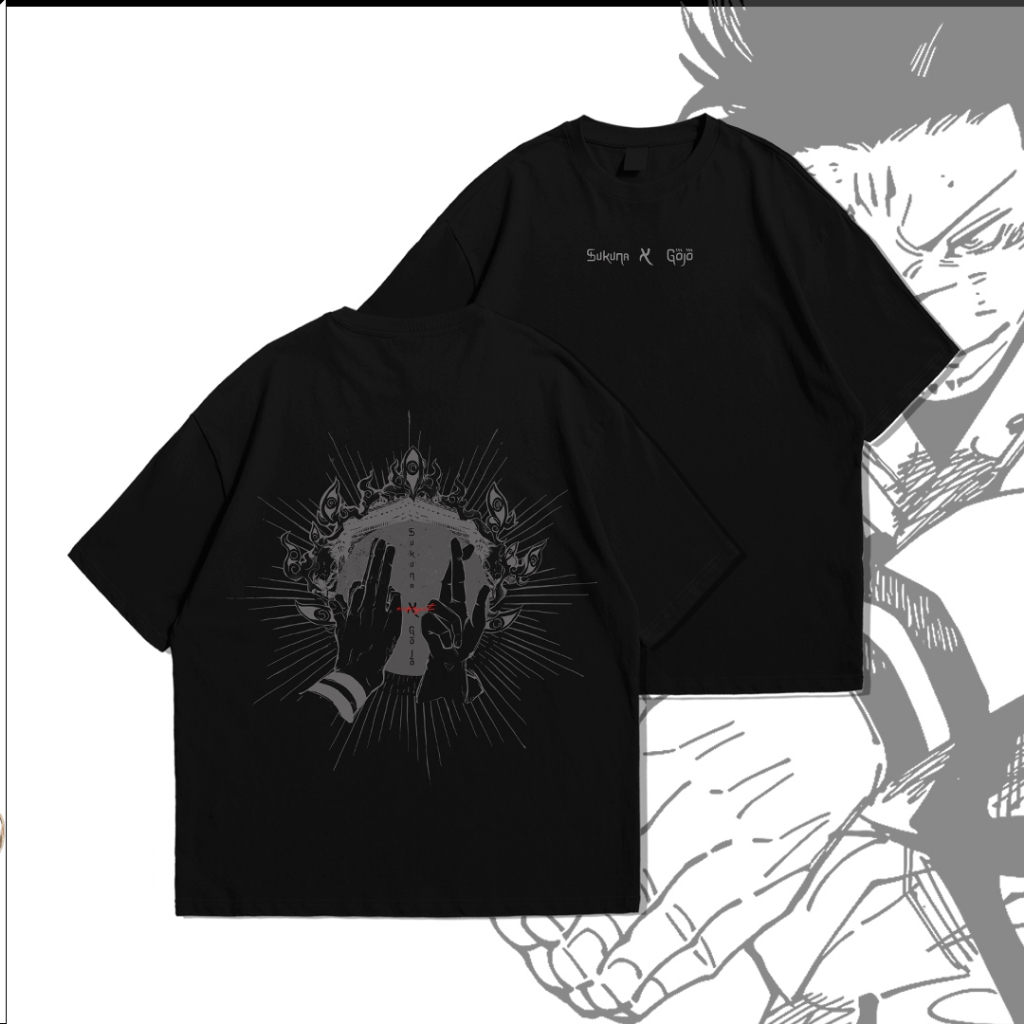 Gojo vs Sukuna Domain Expansion Tee-JJK