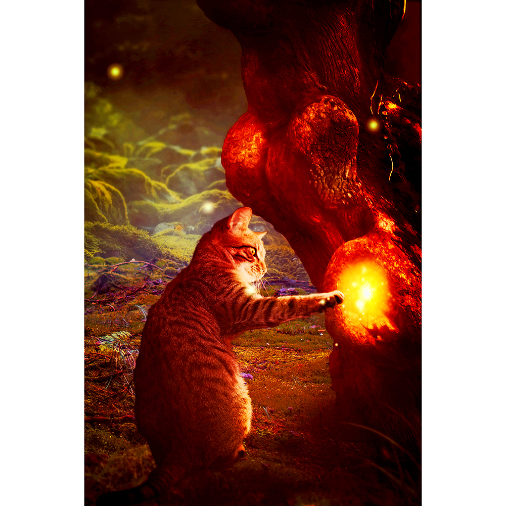 

Magic Cat - 1000 Pieces Jigsaw Puzzle, 501 Original