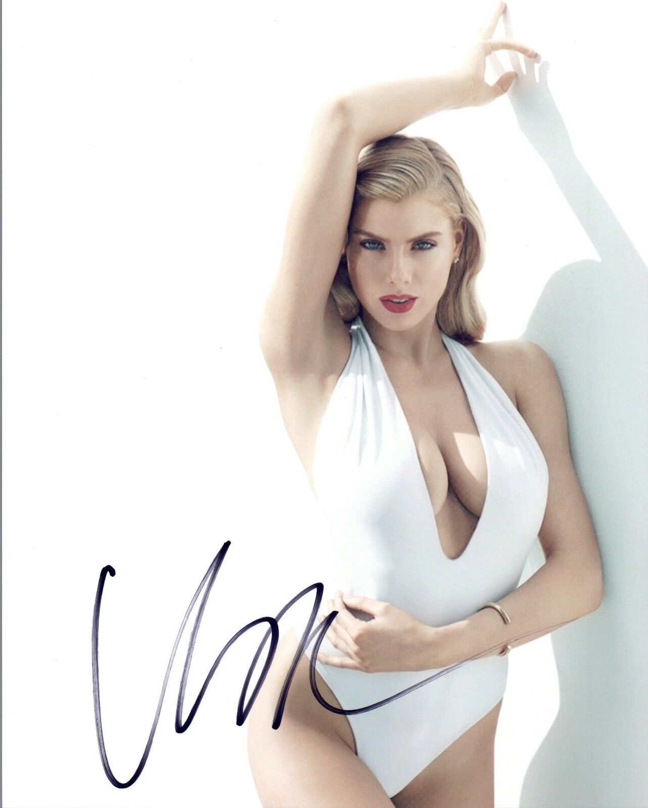 Charlotte McKinney Signed Autographed 8x10 Photo Poster painting Sexy Model COA AB