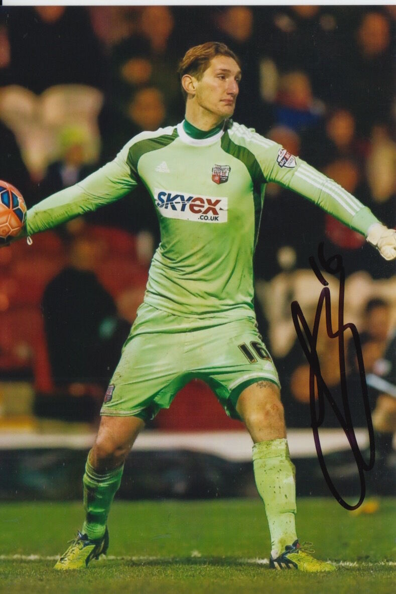 BRENTFORD HAND SIGNED JACK BONHAM 6X4 Photo Poster painting 1.