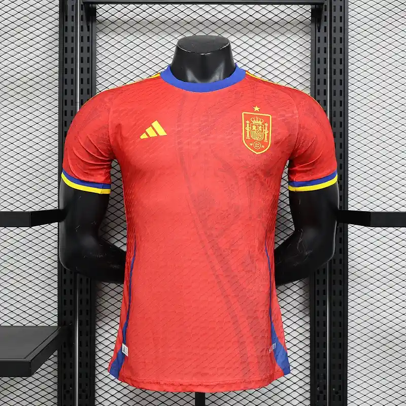 2024 Player Version Spain Red Special Soccer Jersey