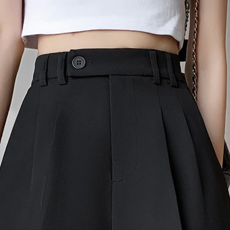 Versatile High Waist A-Line Pants