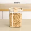Airtight Cereal Storage Container with Foldable Pour Spout
