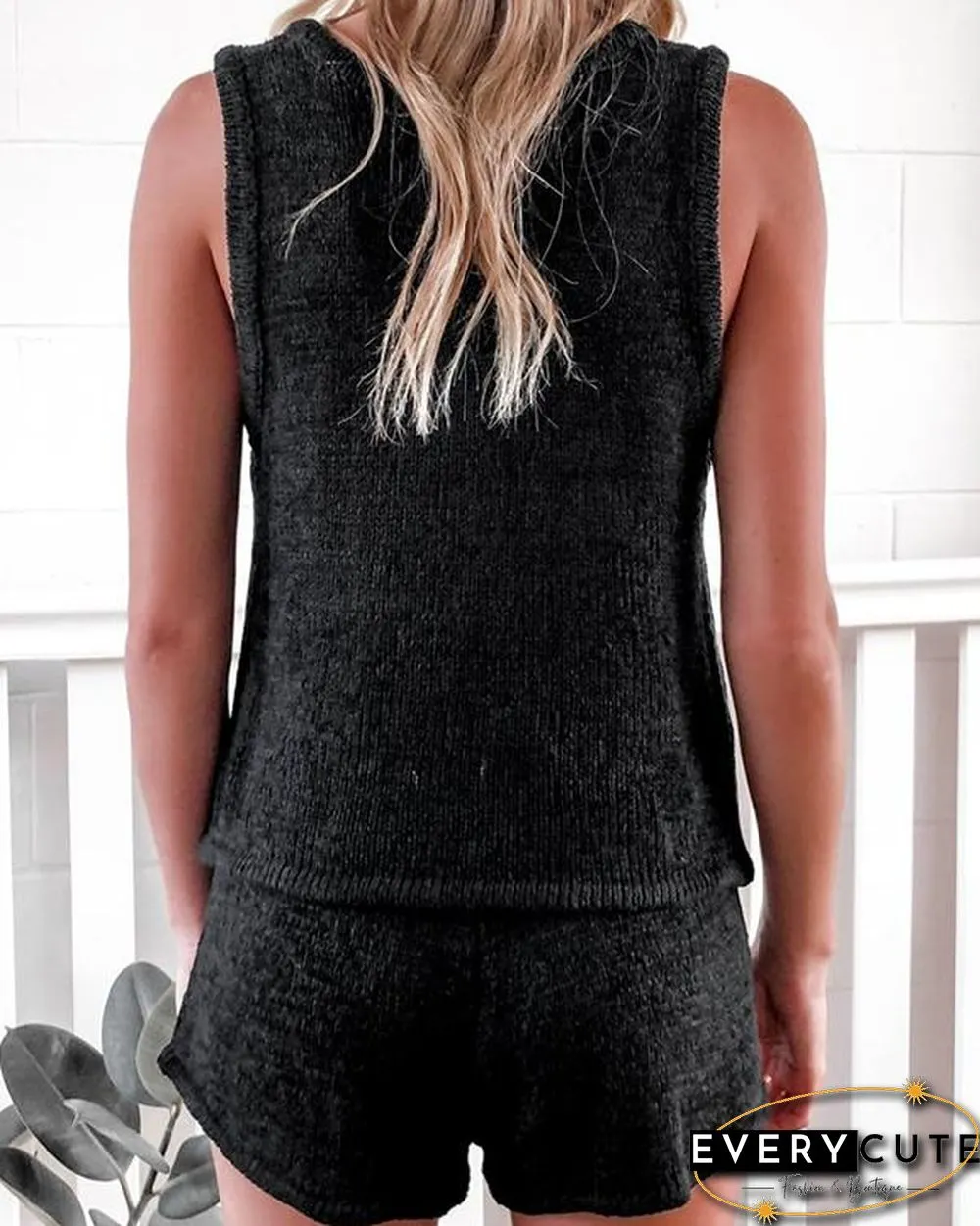 Women Fashion Leisure Vest Suit At Home