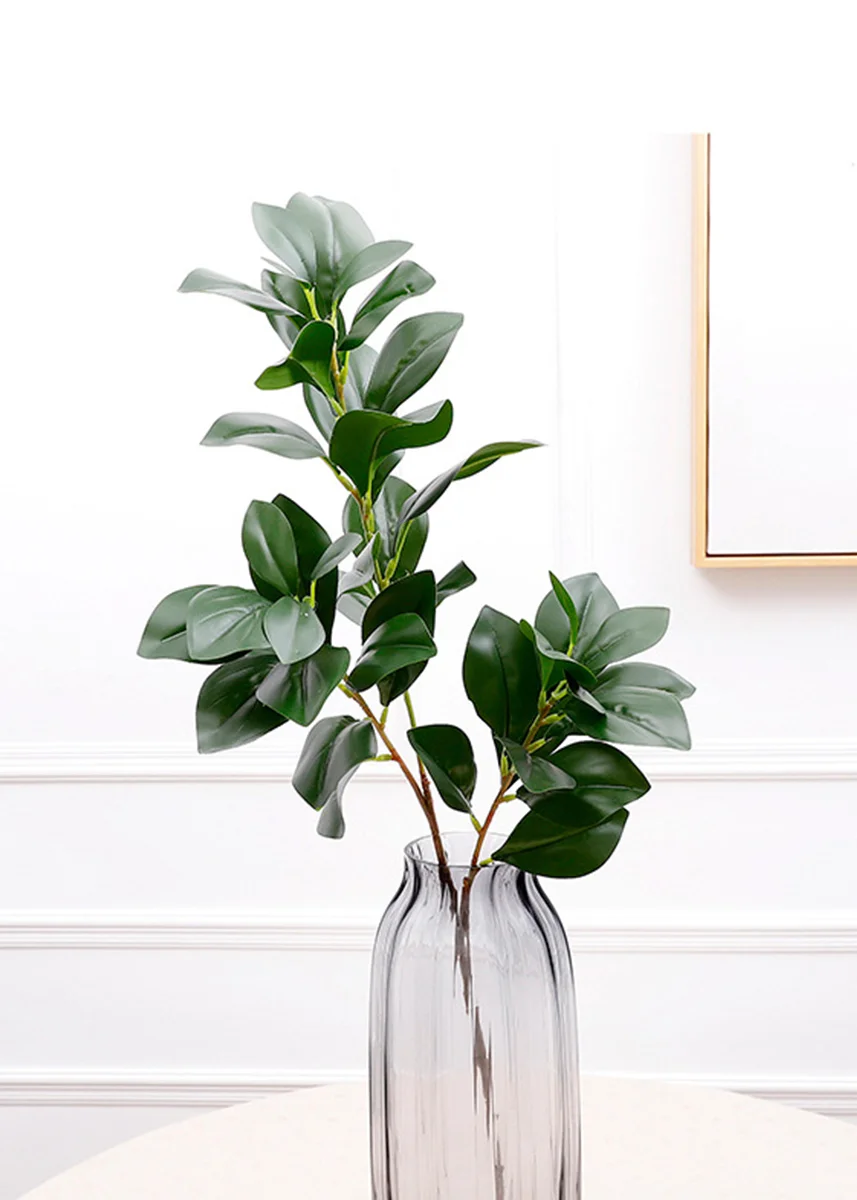 Artificial Lemon Leaf Spray - 27"