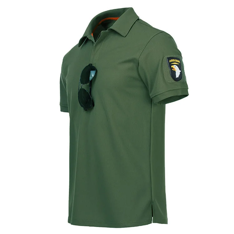 Men's Quick Dry Polo Short Sleeve T-Shirt