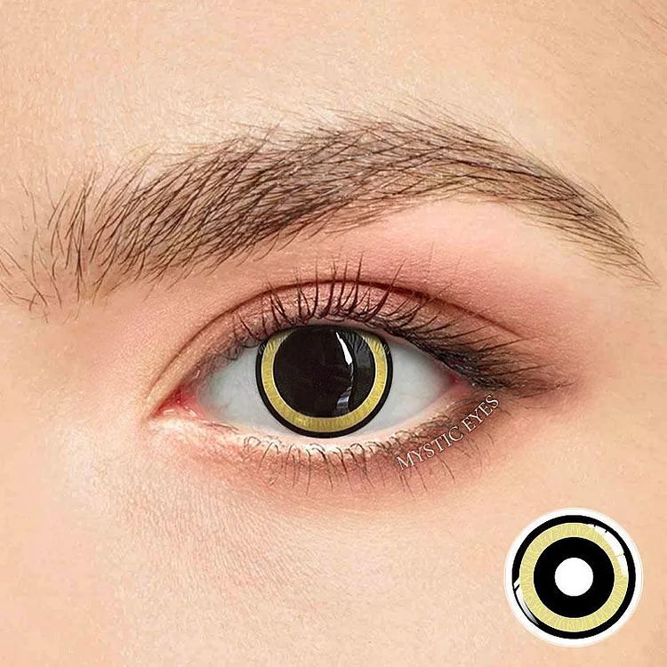 Nebula vdB 12 Yellow Contact Lenses