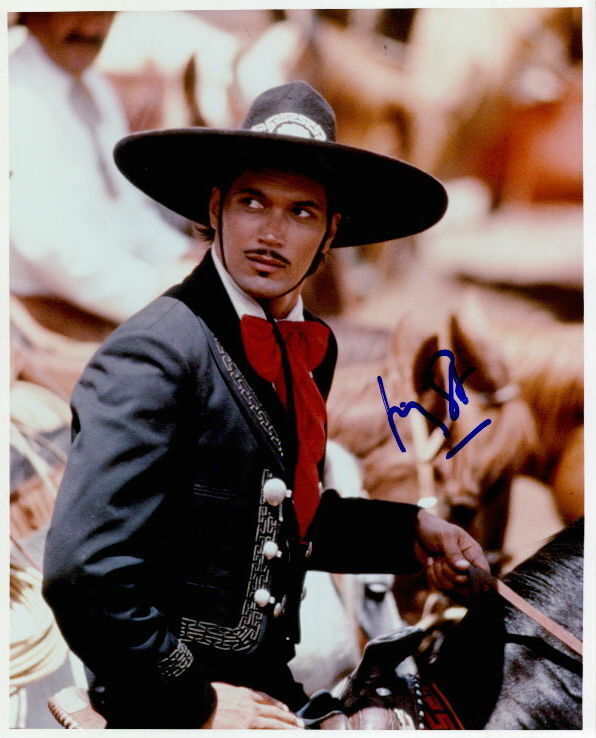 Jimmy Smits (The Cisco Kid) signed 8x10 Photo Poster painting