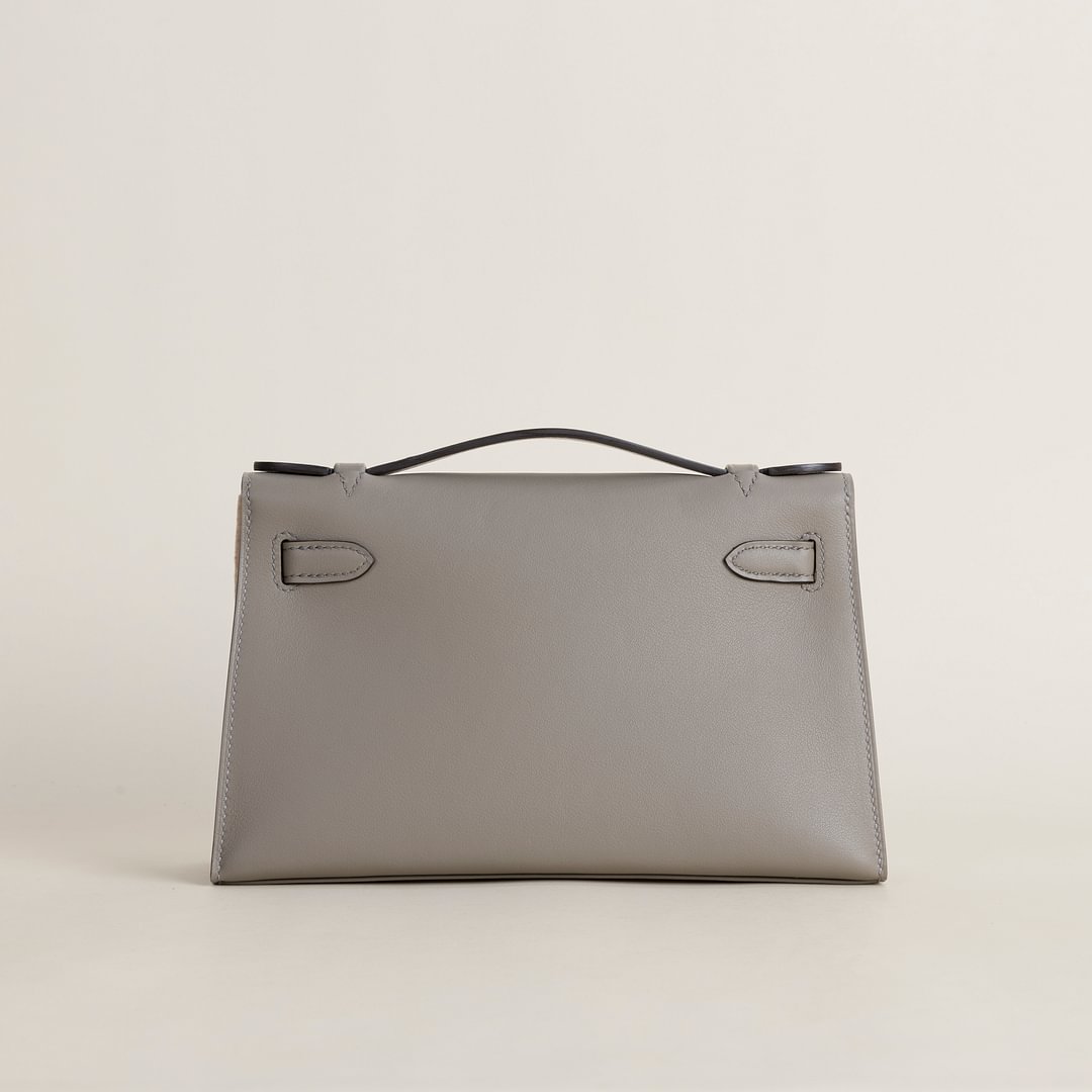 Kelly pochette Swift M8 Gris asphalte PHW