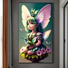 Fairy Girl-Full Round Diamond Painting (80*45cm)