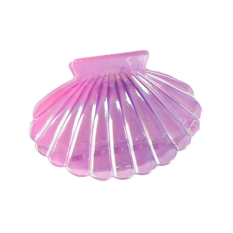 Casual Elegant Lady Women’s Shell Plastic Plating Hair Claws