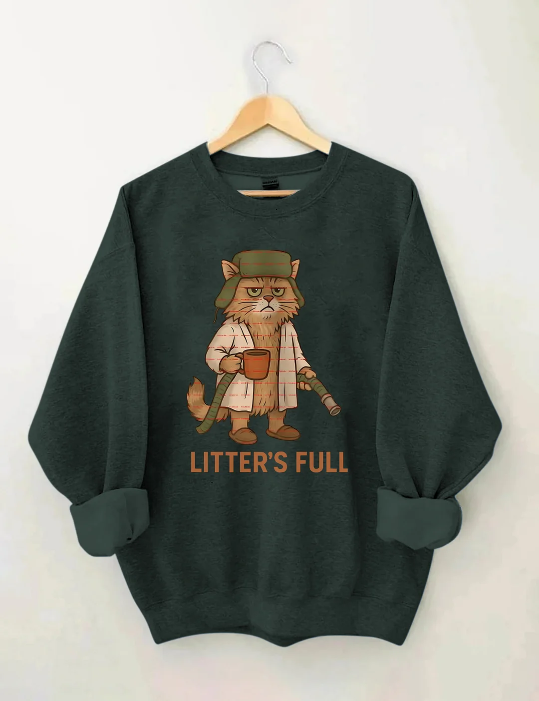 Litter&rsquo;s Full Cat Sweatshirt