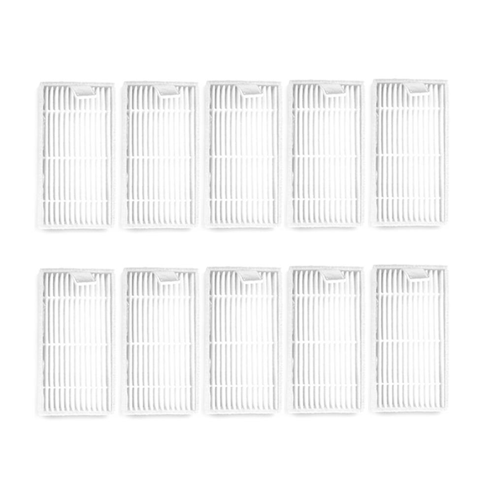 

10pcs Vacuum Cleaner Fittings Replacement Filters Fits for ECOVACS CR120, 501 Original