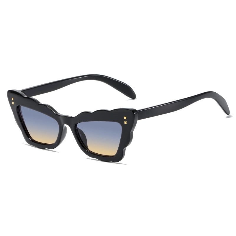 Retro Square Ac Cat Eye Full Frame Women’s Sunglasses