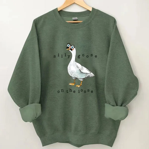 Silly Goose Comfort Colors Sweatshirt Socialshop