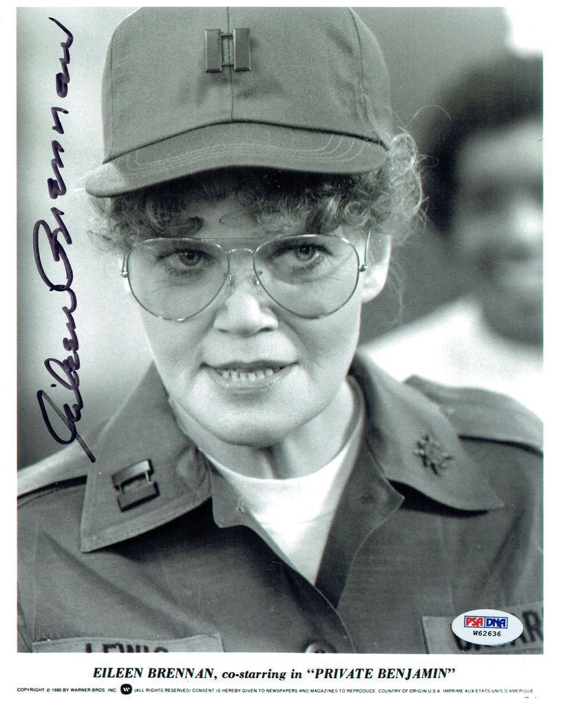 Eileen Brennan Signed Private Benjamin Authentic 8x10 Photo Poster painting PSA/DNA #W62636