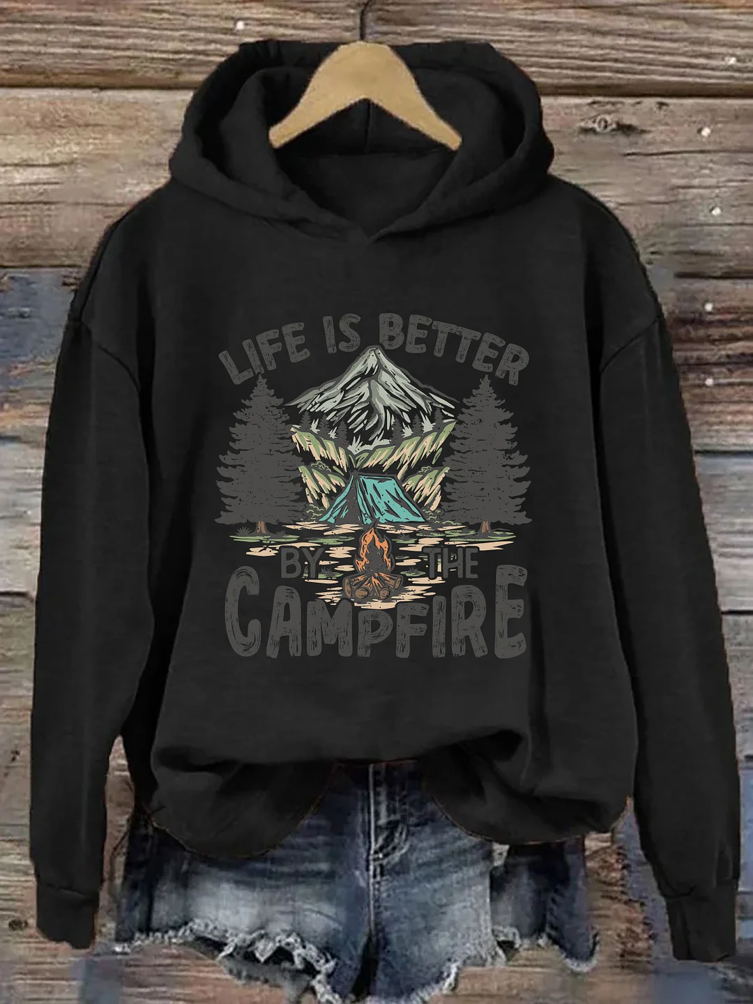 Live Is Better By The Campfire Hoodie