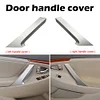 Car Inner Door Pull Trim Cover Silver for Toyota Camry 2006-2011 Car Accessories