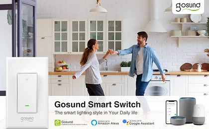 Gosund Smart Dimmer Switch Wifi Wall Light Switch Work With - Temu