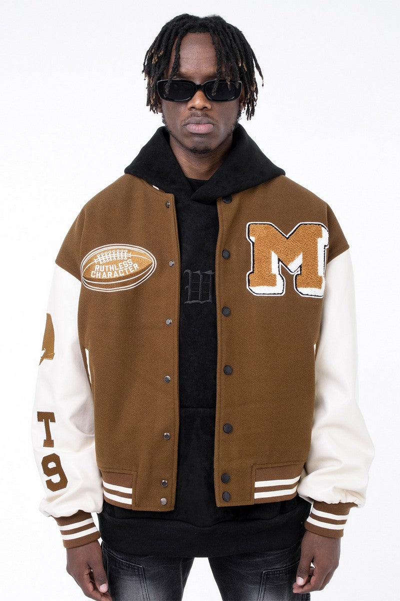 CZ Ruthless Sherpa Varsity Jacket