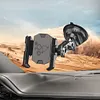 Car Phone Holder Strong Suction Cell Phone Holder for Dashboard Windshield Vent