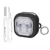 For Samsung Galaxy Buds 4 Pro Protective Cover with Holder Headphone Protective Case Lock Design Anti Drop Wireless Headphone Cover Full-Body Protection Shell