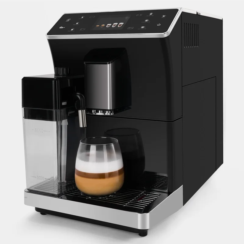 Mcilpoog WS-203 Super-automatic Coffee Machine With Smart Touch Screen  Brewing 16 Coffee Drinks