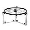[US Local Warehouse] Universal Bicycle Wheel Truing Weaving Stand Adjustable Bicycle Wheel Lacing Tool Rim-Safe & Foldable Spoke Holder for Efficient Repair and Spoke Braiding
