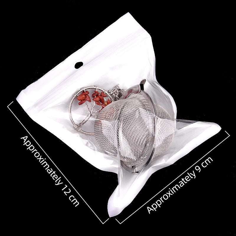 Vintage Style Classic Style Life Tree 304 Stainless Steel Crystal Agate 1 Piece