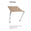 Outdoor Camping Folding Moon Chair Sunshade Folding Canopy Sunshade