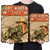 Fort Worth - Vintage Metal Signs - 20*30cm/30*40cm - Western