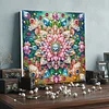 (Pre-Framed)Mandala-Special Shape Diamond Painting Kit(25x25cm)