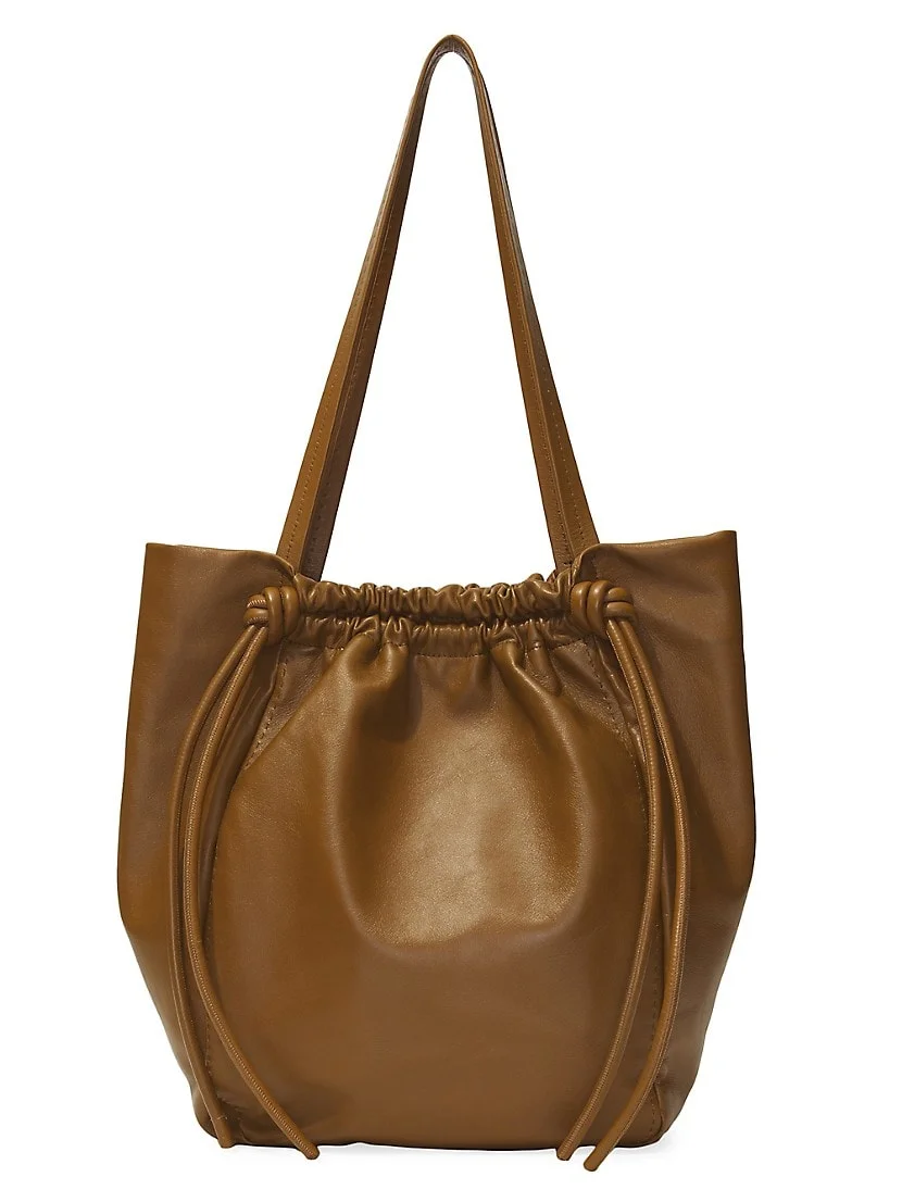 Proenza Schouler Drawstring Leather Tote